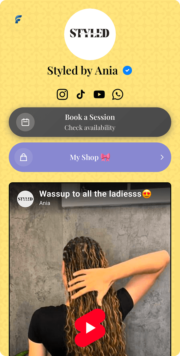 Your Foundri landing page
